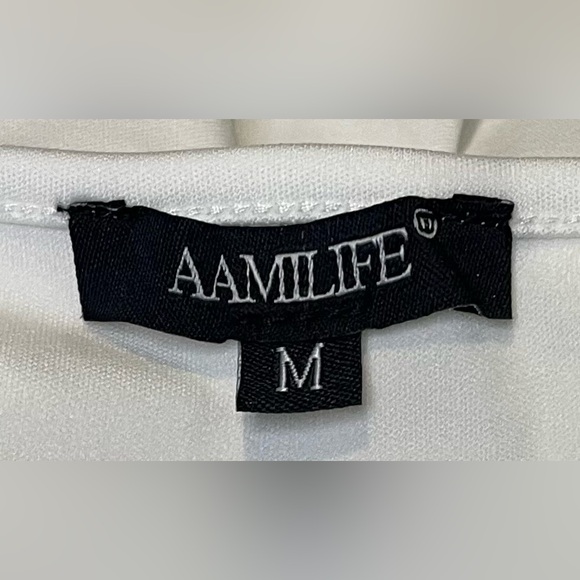 Brand new white fancy like tank top - Picture 5 of 6